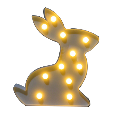 Easter bunny led marquee light