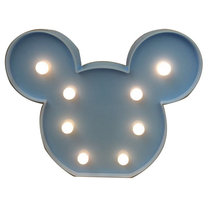 Micky led marquee light kids night light