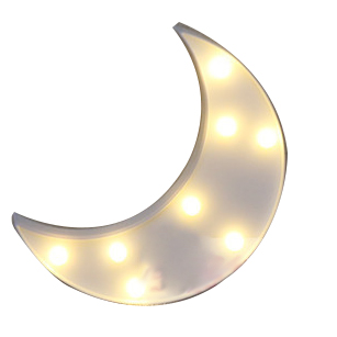 Moon led wall light kids night light