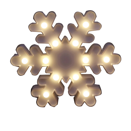 Snowflake led marquee light