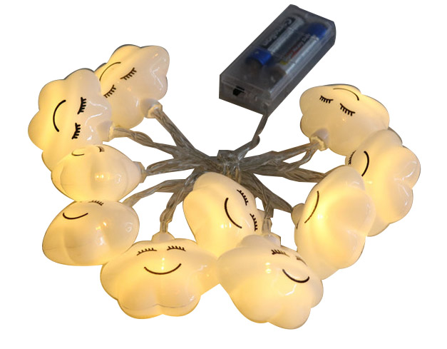 Smile cloud led fairy lights baby room decorative light