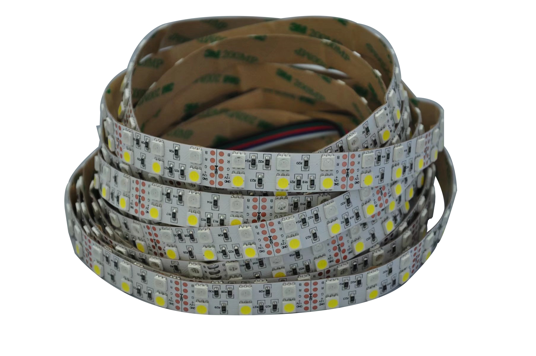RGB+W SMD5050 led strip 120LED/M