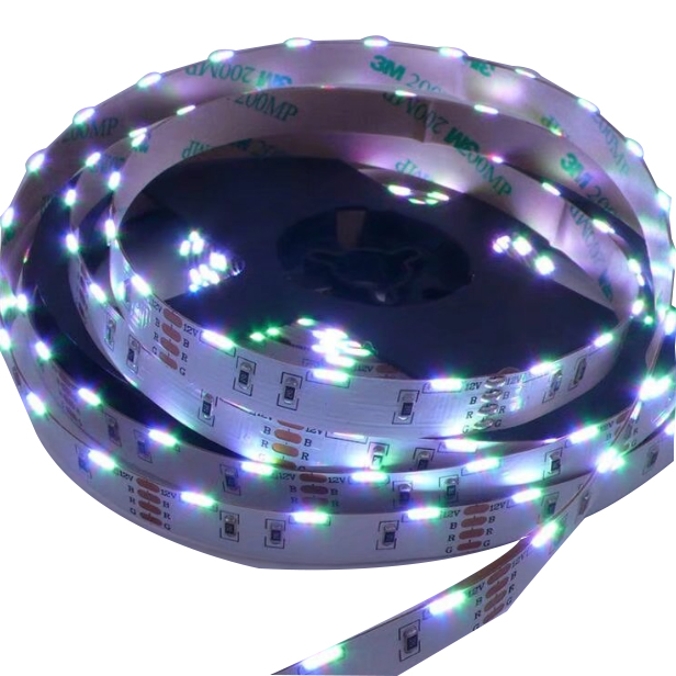 smd020 side emitting RGB led strip for light box using