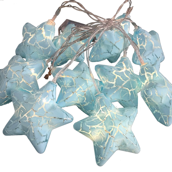 Crack star led string lights christmas lights