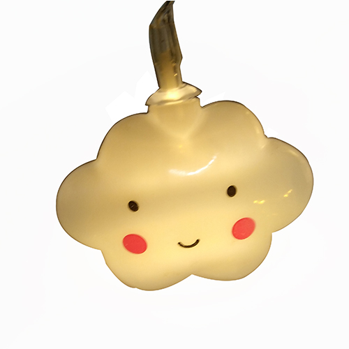 cute cloud led fairy lights baby room decorative light