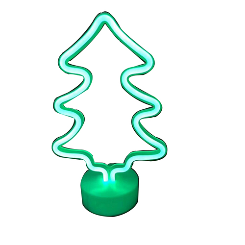 Xmas tree neon light
