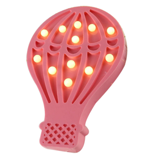 Hot air balloon led marquee light kids night light party lights