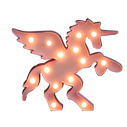 Alicorn led night light children table light