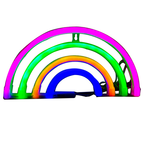 Rainbow led neon light