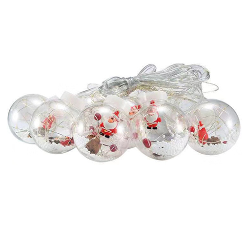 Christmas wishing ball curtain string light