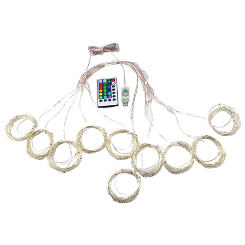 RGB copper wire curtain light