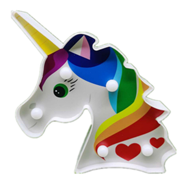 Paint Unicorn Head Light