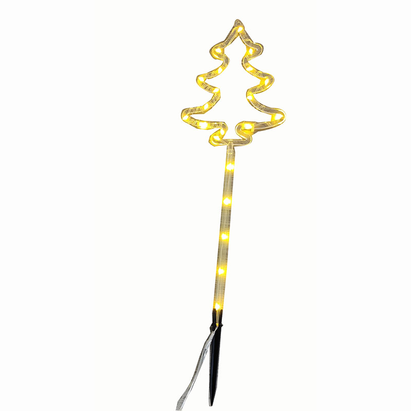 Christmas led garden spike lights