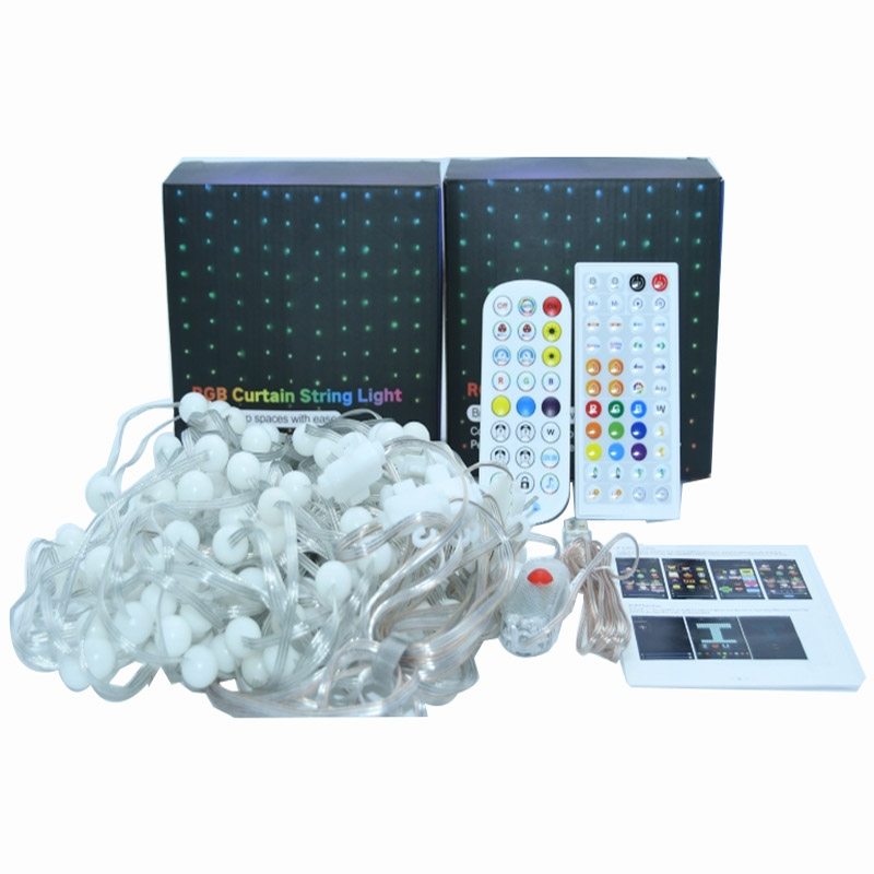 RGBIC window curtain light