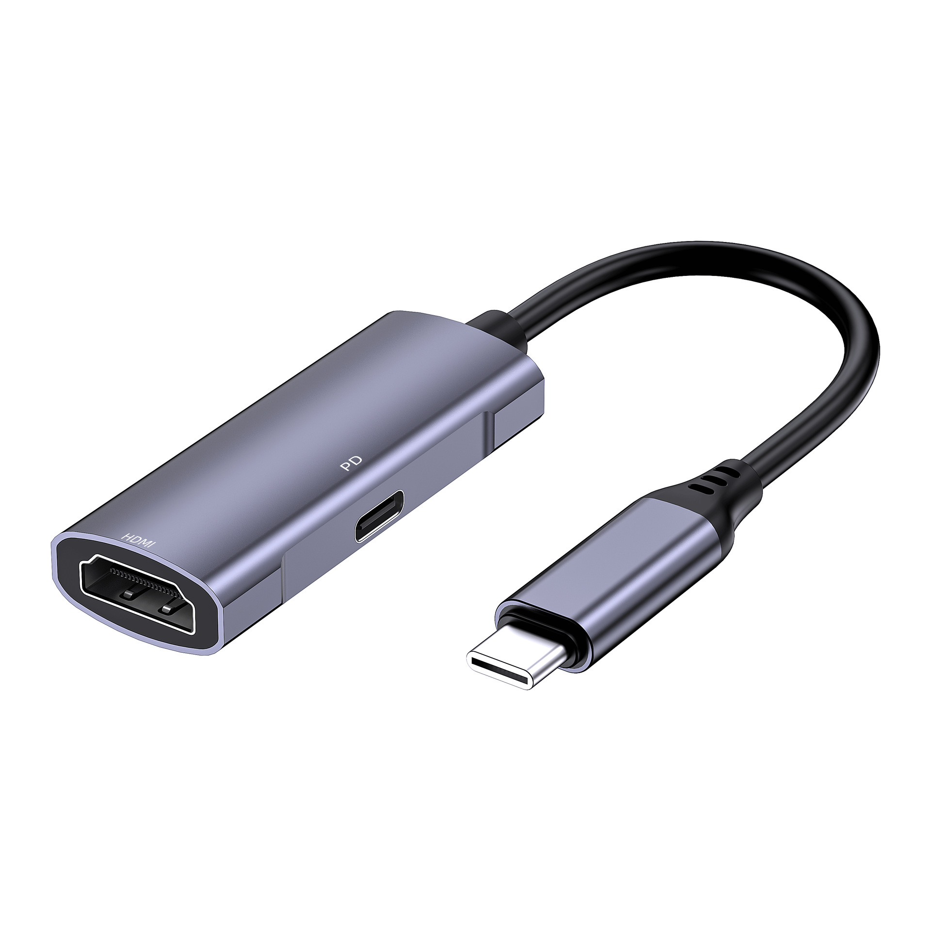 Type C to HDMI adapter with PD100W