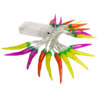 Battery powered spicy chilli led fairy string