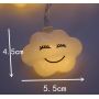 Smile cloud led fairy lights baby room decorative light