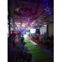 RGB led star curtain string wedding decorative lights