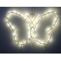Steel butterfly led shelf wall decorative light  lighting clothes shelf