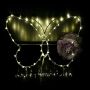 Steel butterfly led shelf wall decorative light  lighting clothes shelf
