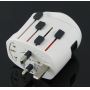 Split universal travel adapter