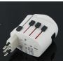 Split universal travel adapter