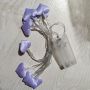 Cloth heart led fairy light wedding decoration