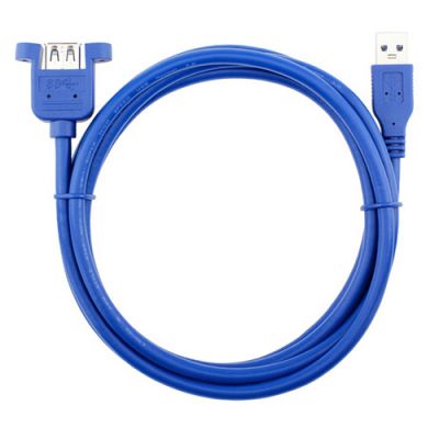 USB3.0 panel mount cable