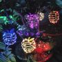Solar pineapple light