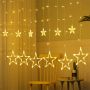 star curtain light with flash function