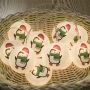 Xmas santa string lights reindeer led fairy lights