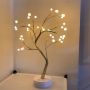 Led pearl table light decorative led shimmer tree