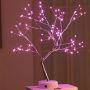 Led pearl table light decorative led shimmer tree