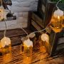 Beer cup led string lights Bar decoration