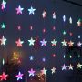 40 Star curtain string light