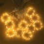 Fairy curtain string lights with remote controller