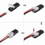 Slim cable connector