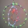 Double ring led pendant light