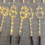 Christmas led garden spike lights