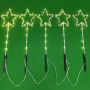 Christmas led garden spike lights