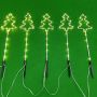 Christmas led garden spike lights
