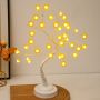 Flower shimmer tree light