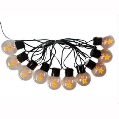 Solar star filament G50 string lights