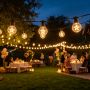 Solar star filament G50 string lights