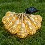Rope lantern solar string lights