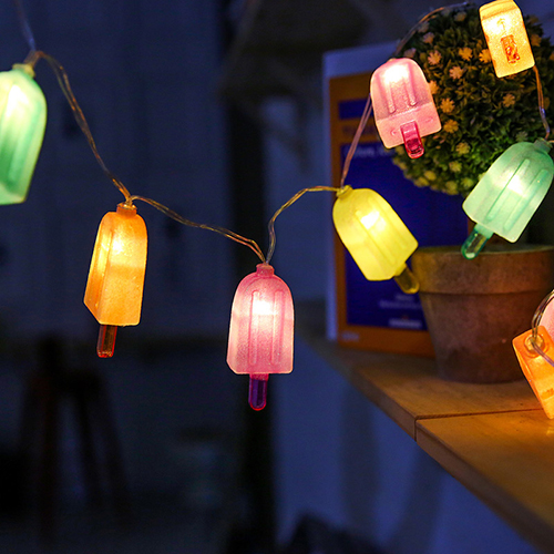 Popsicle led fairy string,summer string lights