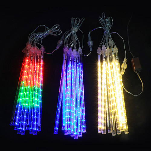 led meteor shower lights