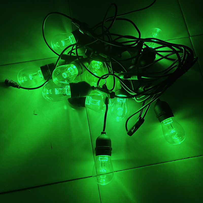 S14 string lights,festoon lights,rgb string lights outdoor